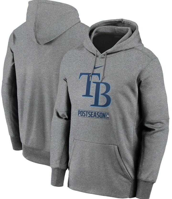 Men's Tampa Bay Rays Nike Gray 2020 Postseason Collection Pullover Hoodie,We sell and wholesale Men's Tampa Bay Rays Nike Gray 2020 Postseason Collection Pullover Hoodie on line form chian!